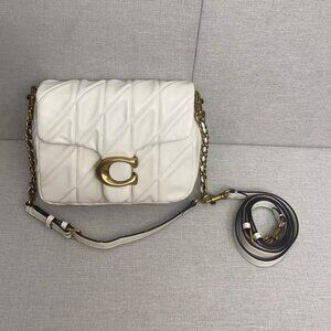 COACH Women's TIMES SQUARE Diamond Quilted Crossbody Bag